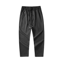 Carica l&#39;immagine nel visualizzatore di Gallery, Men&#39;s Striped Ice Silk Knit Ninth Pants
