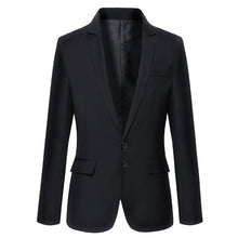 Загрузить изображение в средство просмотра галереи, Mens Casual Cotton Suit Blazer
