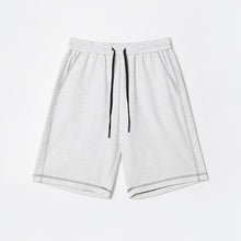 Laden Sie das Bild in den Galerie-Viewer, Men&#39;s Double-faced Twill Drawstring Shorts
