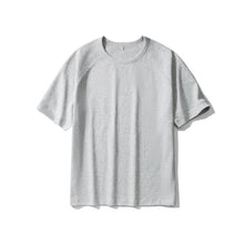 Laden Sie das Bild in den Galerie-Viewer, Men&#39;s Double -faced Cotton Twill Oversized Short Sleeve T shirts
