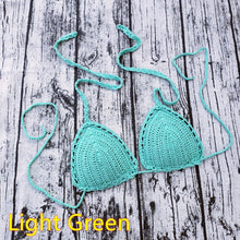 Load image into Gallery viewer, Crochet Bikini Top
