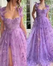 Load image into Gallery viewer, 3D Flower Sleeveless Tulle Fairy Dress
