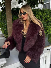 Laden Sie das Bild in den Galerie-Viewer, Fashion Artificial Fur Short Coat
