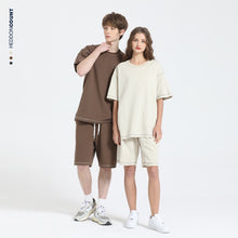 Laden Sie das Bild in den Galerie-Viewer, Men&#39;s Double-faced Twill Drawstring Shorts
