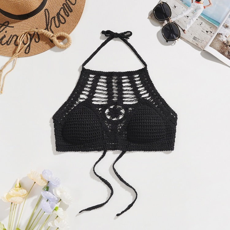 Tassel Crochet Crop Top