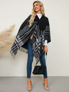 Imitated Woolen Scarf Poncho