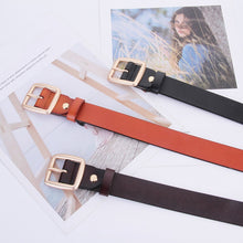 Load image into Gallery viewer, Women Leather Casual Clothing Jeans Belts
