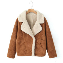 Load image into Gallery viewer, Oversized Warm Vintage Wool Sherpa Coat
