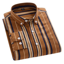 Load image into Gallery viewer, Mens Quality Cotton Striped Shirts
