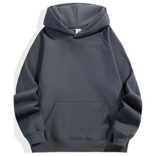 Charger l&#39;image dans la galerie, 600g Drop Shoulder Solid Oversize Hoodie
