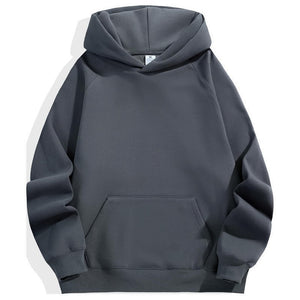 600g Drop Shoulder Solid Oversize Hoodie