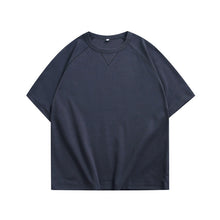 Laden Sie das Bild in den Galerie-Viewer, Men&#39;s Double -faced Cotton Twill Oversized Short Sleeve T shirts
