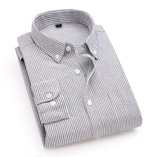 Load image into Gallery viewer, Mens Quality Chambrary Cotton Long Sleeve Shirts
