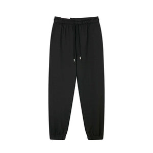 400gsm Spring Autumn Pure Cotton Terry Sporty Casual Sweatpants