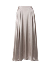 Load image into Gallery viewer, Summer Elegant High Waist Satin Maxi Skirt
