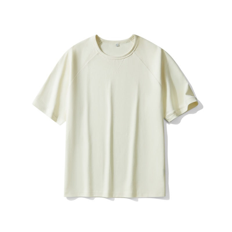 Men's Double -faced Cotton Twill Oversized Short Sleeve T shirts