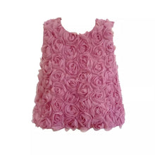 Load image into Gallery viewer, 3D Rose Embroidered Fancy Sleeveless Crop Top
