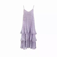 Charger l&#39;image dans la galerie, Fairy White Holiday Spaghetti Maxi Beach Dress
