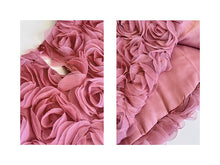 Load image into Gallery viewer, 3D Rose Embroidered Fancy Sleeveless Crop Top
