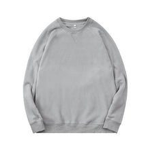 Load image into Gallery viewer, Men Unisex Thick Double-faced Polar Fleece 300g Vintage Raglan Sleeve Sweatshirts
