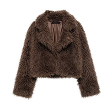 Laden Sie das Bild in den Galerie-Viewer, Fashion Artificial Fur Short Coat
