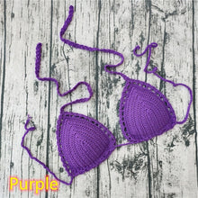 Load image into Gallery viewer, Crochet Bikini Top
