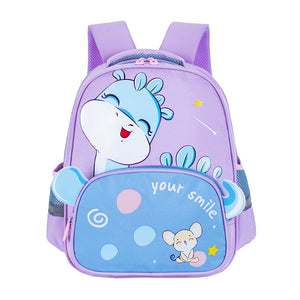 Cartoon Dinosaur Kindergarten Pupil Backpack Schoolbag