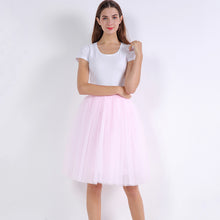 Load image into Gallery viewer, 5 Layers Puffy Tutu Tulle Skirt
