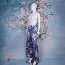 Load image into Gallery viewer, Ladies Floral Leopard Printed Wide Leg Casual Trousers Beachwear Pants
