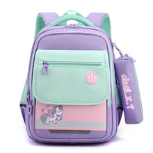 Load image into Gallery viewer, Kids Cartoon Backpack 2-4 Grade Primary Schoolbag
