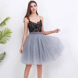 5 Layers Puffy Tutu Tulle Skirt