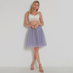 Princess Big Flare Puffy Tulle Skirt