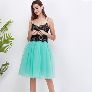 5 Layers Puffy Tutu Tulle Skirt