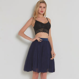 Princess Big Flare Puffy Tulle Skirt