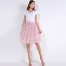 Load image into Gallery viewer, 5 Layers Puffy Tutu Tulle Skirt
