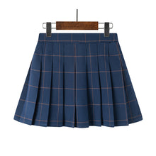 Load image into Gallery viewer, Preppy Style Girls Plaid Pleated Jk Uniform Primary Junior Skirt
