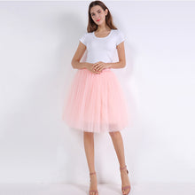 Load image into Gallery viewer, 5 Layers Puffy Tutu Tulle Skirt
