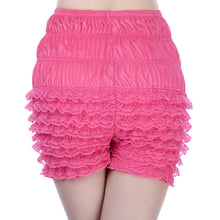 Load image into Gallery viewer, Lace Tiered Lantern Under Shorts
