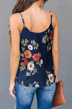 Load image into Gallery viewer, Summer New Design Woven Floral Multiple Color  Deep V neckTank Top
