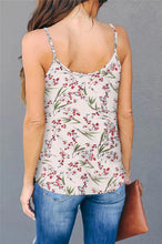 Load image into Gallery viewer, Summer New Design Woven Floral Multiple Color  Deep V neckTank Top
