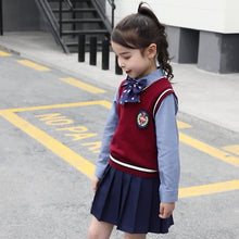 Load image into Gallery viewer, Preppy Style Girls Plaid Pleated Jk Uniform Primary Junior Skirt
