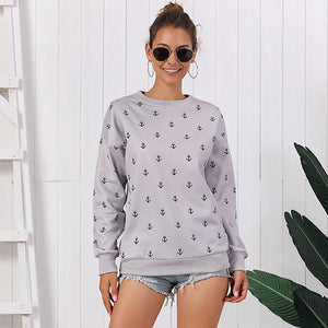 hot sale latest design fashion streetwear women custom all over print sweatshirt