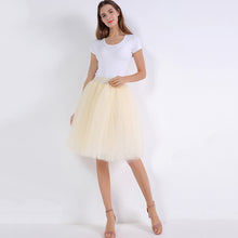 Load image into Gallery viewer, 5 Layers Puffy Tutu Tulle Skirt
