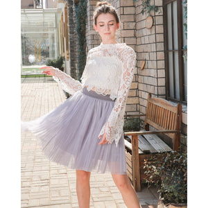 Princess Big Flare Puffy Tulle Skirt