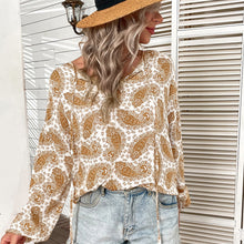 Load image into Gallery viewer, Oversized Bohemian Long Sleeve Casual Blouse
