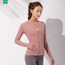 Load image into Gallery viewer, Women Hooded Running Gym Yoga Fitness Jackets
