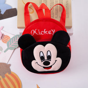 Cartoon Children Furry Toy Small Schoolbag Kindergarten Backpack