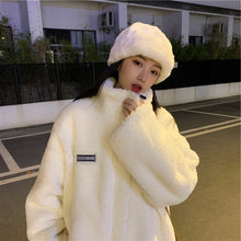 Load image into Gallery viewer, Faux Sherpa Oversized BF Shearling Coat
