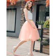 Load image into Gallery viewer, Starry Sequin Puffy Tulle Skirt
