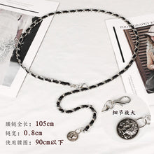 Load image into Gallery viewer, Elegant Clothing Thin Metal Chain Ornament Belts
